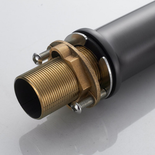 Смеситель для раковины Shevanik S43T S4301T цвет Оружейная сталь