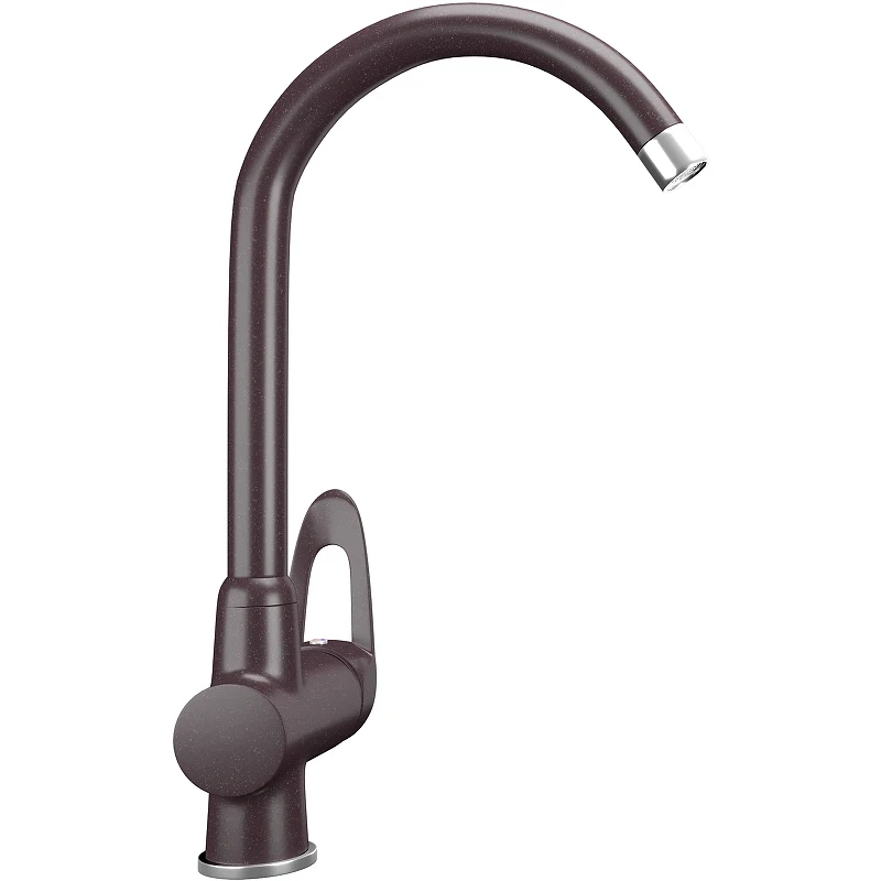 Смеситель для кухни Ulgran Classic U-006-345 Шоколад латунь