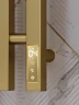 Электрический полотенцесушитель APEXTERMO Sirius 1100x80 SR10111GL с крючками цвет Золото матовое