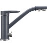 Смеситель для кухни Ulgran Classic U-010-343 Антрацит латунь