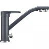 Смеситель для кухни Ulgran Classic U-010-343 Антрацит латунь