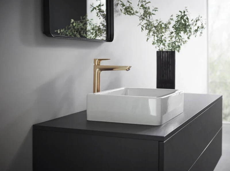 Смеситель для раковины Hansgrohe Talis E 71717140 Шлифованная бронза латунь