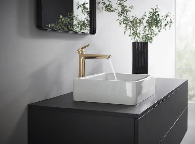 Смеситель для раковины Hansgrohe Talis E 71717140 Шлифованная бронза латунь