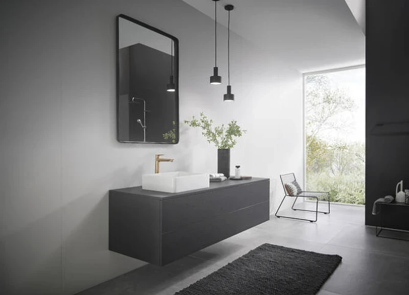 Смеситель для раковины Hansgrohe Talis E 71717140 Шлифованная бронза латунь