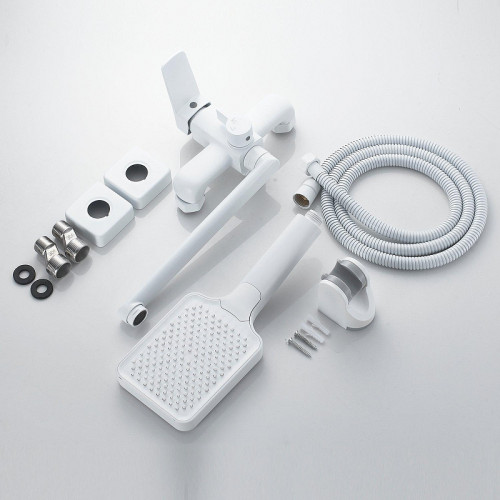 Смеситель для ванны Shevanik S9902C универсальный цвет Белый