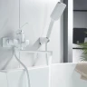 Смеситель для ванны Shevanik S9902C универсальный цвет Белый