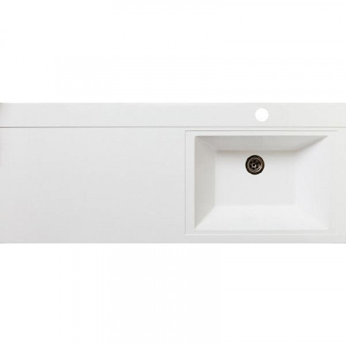 Раковина Runo Solo Grande Гамма 120 L 00-00001025 Белая