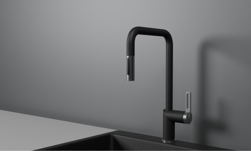 Смеситель для кухни Granula 8173 цвет Черный