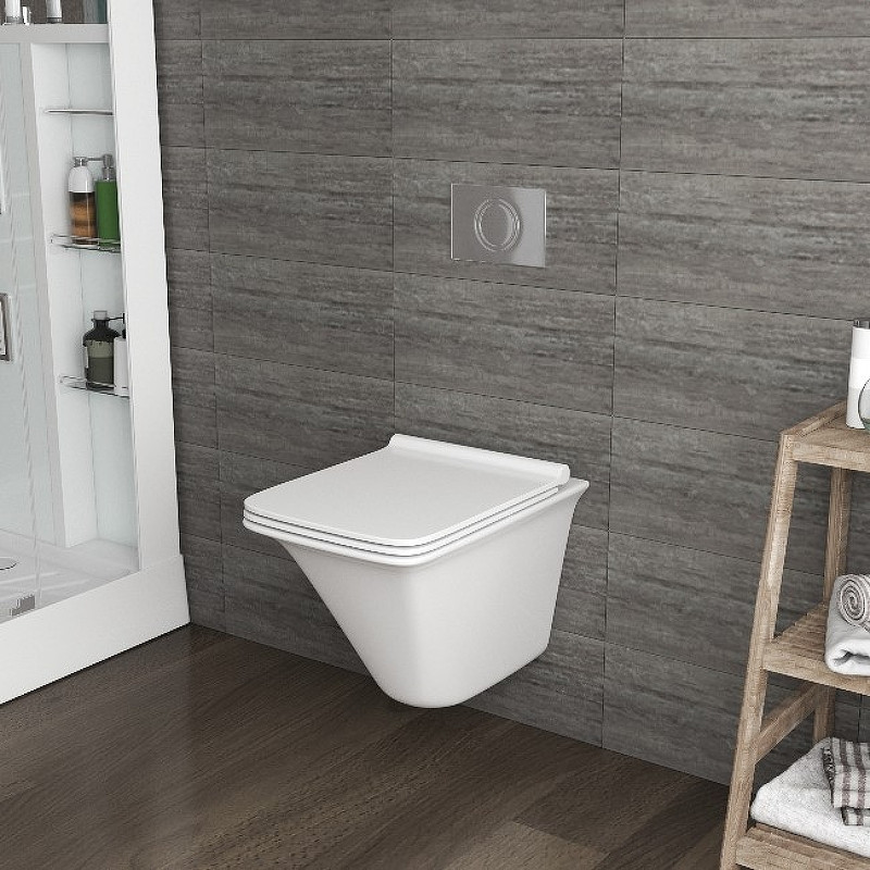 Унитаз Grossman GR-4413S подвесной с сиденьем Микролифт фаянс подвесной