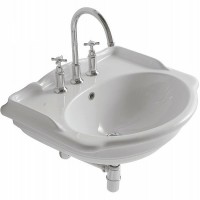 Раковина Globo Paestum 62 PA057.BI*1 Белая фарфор подвесная