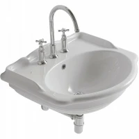 Раковина Globo Paestum 62 PA057.BI*1 Белая фарфор подвесная