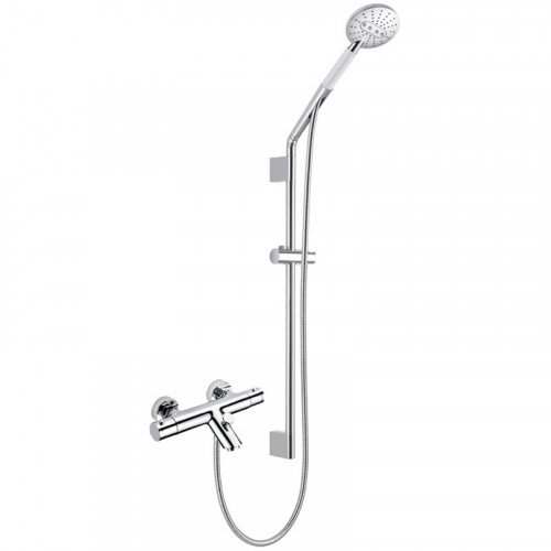 Смеситель для ванны RGW Shower Panels SP-23 30140123-01 с термостатом Хром на стену