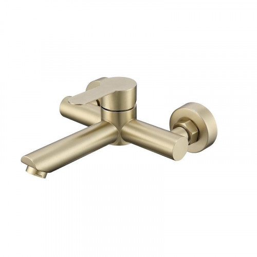 Смеситель для ванны Fmark FS8202C цвет Золото матовое