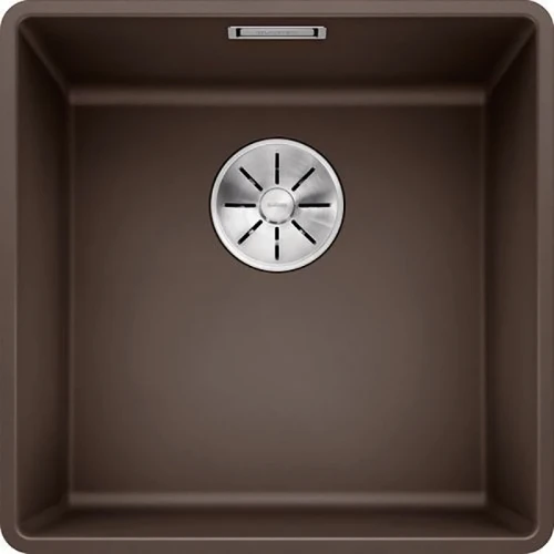 Кухонная мойка Blanco Subline 400-F 523499 Кофе искусственный камень (литьевой мрамор) интегрированная