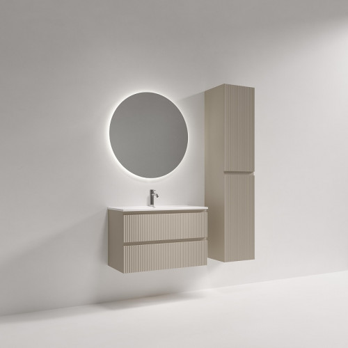 Тумба под раковину Sancos Snob R 80 SNR80/39CE подвесная цвет Beige Soft