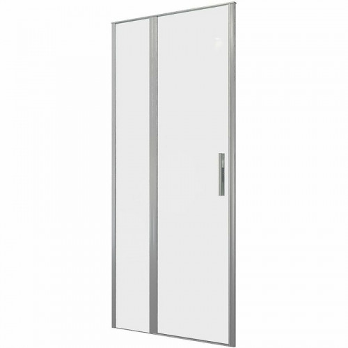 Душевая дверь Allen Brau Priority 90 3.31026.BA профиль Серебро браш стекло прозрачное
