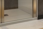 Душевая дверь Allen Brau Priority 90 3.31026.BA профиль Серебро браш стекло прозрачное
