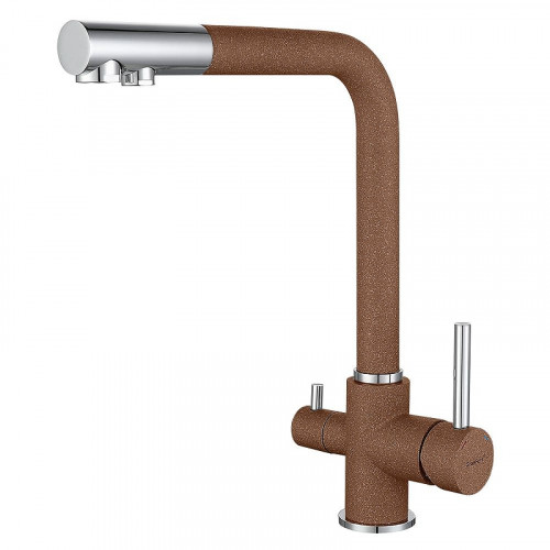 Смеситель для кухни GranFest 3611 цвет Терракот