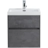 Тумба под раковину BelBagno Pietra Mini 50 PIETRA MINI-500AS-2C-SO-SCM подвесная Stucco Cemento МДФ / ЛДСП