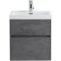 Тумба под раковину BelBagno Pietra Mini 50 PIETRA MINI-500AS-2C-SO-SCM подвесная Stucco Cemento МДФ / ЛДСП