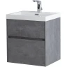 Тумба под раковину BelBagno Pietra Mini 50 PIETRA MINI-500AS-2C-SO-SCM подвесная Stucco Cemento МДФ / ЛДСП