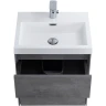 Тумба под раковину BelBagno Pietra Mini 50 PIETRA MINI-500AS-2C-SO-SCM подвесная Stucco Cemento МДФ / ЛДСП