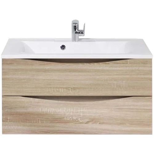 Тумба под раковину BelBagno Marino 90 MARINO-900-2C-SO-WO-P подвесная Rovere Bianco МДФ / ЛДСП
