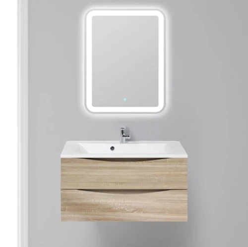 Тумба под раковину BelBagno Marino 90 MARINO-900-2C-SO-WO-P подвесная Rovere Bianco МДФ / ЛДСП