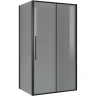 Душевой уголок Niagara Nova 110х80 NG-85-11TB-TB80-34 профиль Черный матовый стекло тонированное