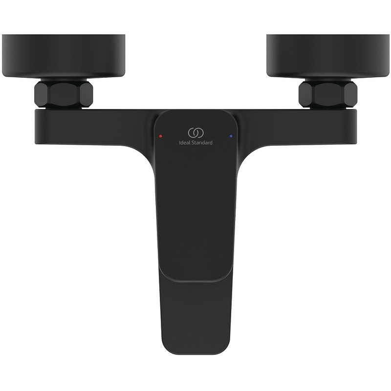 Смеситель для ванны Ideal Standard Ceraplan BD256XG Черный матовый латунь на стену