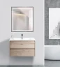 Зеркало BelBagno Kraft 70 SPC-KRAFT-700-800-LED-TCH-WARM-NERO с подсветкой Черное с сенсорным выключателем и подогревом стекло