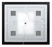 Зеркало BelBagno Kraft 70 SPC-KRAFT-700-800-LED-TCH-WARM-NERO с подсветкой Черное с сенсорным выключателем и подогревом стекло