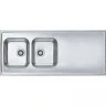 Кухонная мойка Alveus Classic Pro 110 SAT-90 1400x600 1132129 Сатинированная сталь