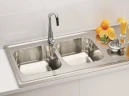Кухонная мойка Alveus Classic Pro 110 SAT-90 1400x600 1132129 Сатинированная сталь