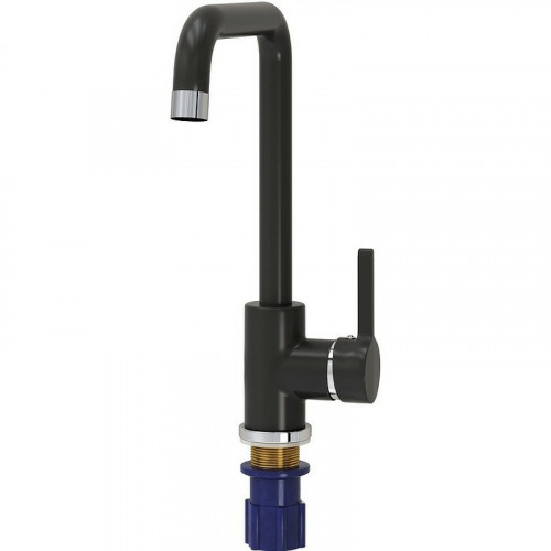 Смеситель для кухни Aringa Орта AR02020BL Черный латунь