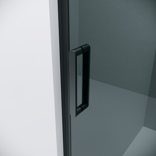 Душевой уголок Grossman Classic 120х90 120.K33.04.1290.21.10 профиль Черный матовый стекло тонированное