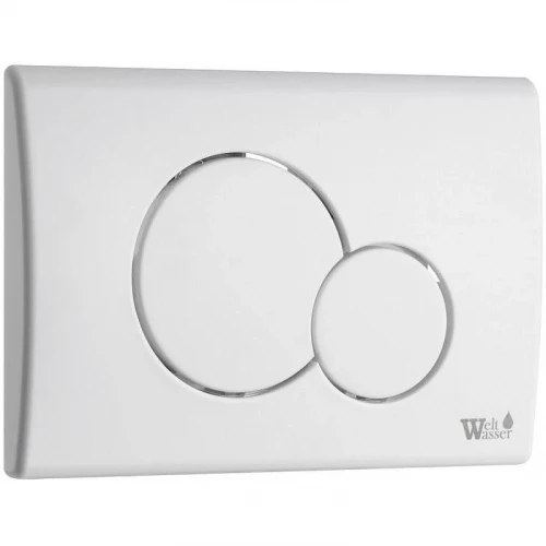Комплект унитаза с инсталляцией WeltWasser MARBERG 507 + GELBACH 043 GL-BL + MAR 507 RD GL-WT 10000011959 цвет Белый глянцевый с сиденьем Микролифт и клавишей смыва цвет Белый глянцевый