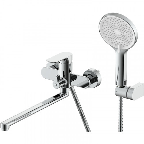 Смеситель для ванны Raglo R03.22 универсальный Хром латунь на стену