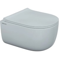 Унитаз Berges Ego Rimless 082111 подвесной с сиденьем Микролифт фарфор подвесной