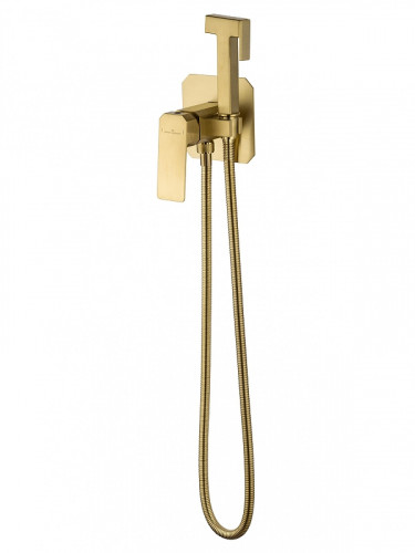 Гигиенический душ со смесителем Wonzon &amp; Woghand Diamond WW-88829011-BG цвет Брашированное золото