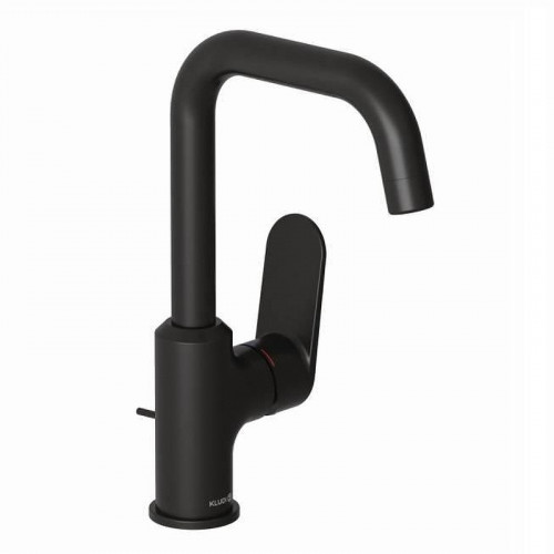 Смеситель для раковины Kludi X1 320273975 цвет Черный матовый