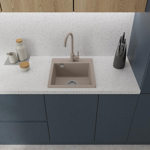 Смеситель для кухни GranFest Z-5410 цвет Песочный