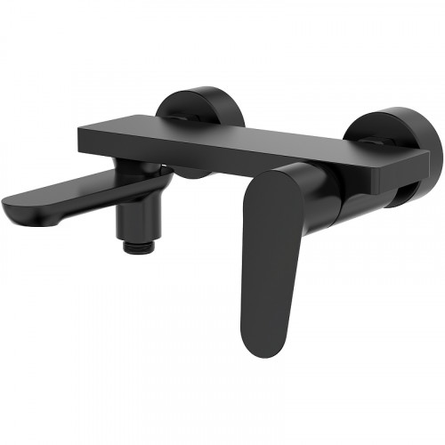 Смеситель для ванны Raglo R31.30.06 Черный матовый латунь на стену