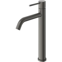 Смеситель для раковины Cezares Relax RELAX-LC1-GM-W0 Оружейная сталь нержавеющая сталь