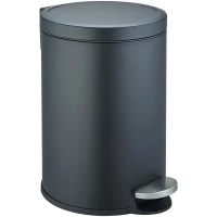 Ведро для мусора WeltWasser Lora BL 20L 10000013836 Черное матовое