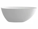 Ванна из искусственного камня Uni-Flow Ova 170x85 FS302-1700 Gloss White цвет Белый глянцевый