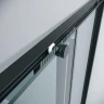 Душевой уголок Grossman Galaxy 120х80 300.K33.01.1280.21.00 профиль Черный матовый стекло прозрачное