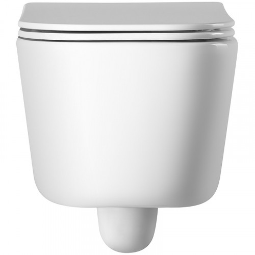 Унитаз Aquatek Лугано AQ2002-00 подвесной с сиденьем Микролифт фарфор подвесной