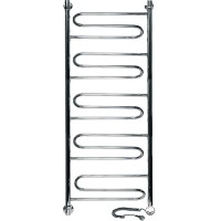 Электрический полотенцесушитель Ника Curve ЛZ Эл. 120x40 Хром нержавеющая сталь