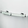Стеклянная полка WasserKRAFT Wern K-2544 Хром